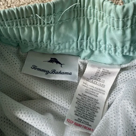 Tommy Bahama boys tropical flower print swimming shorts trunks size 7 8 years - Picture 3 of 3